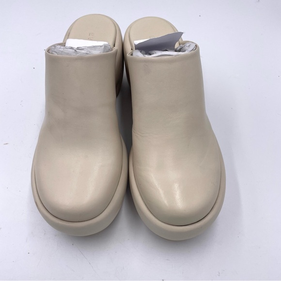 NEW Everlane Cream Parchment The Puffa Platform Clog in Size 6‎ - Picture 7 of 16